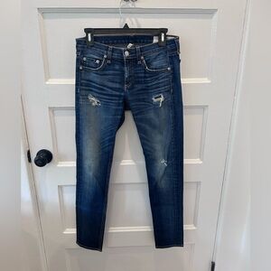 Rag & Bone Distressed Skinny Jeans